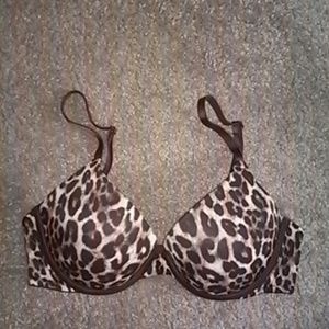 Victoria secret pink cheetah bra 34B